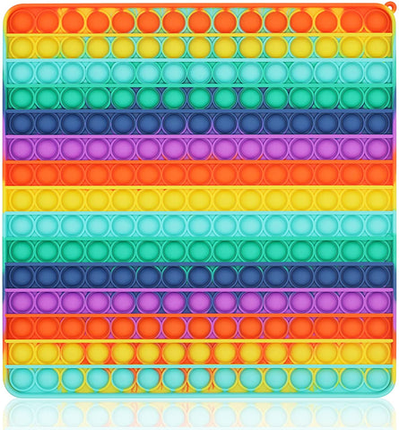 POPBUBBLE - SQUARE RAINBOW - Giant 11.50"