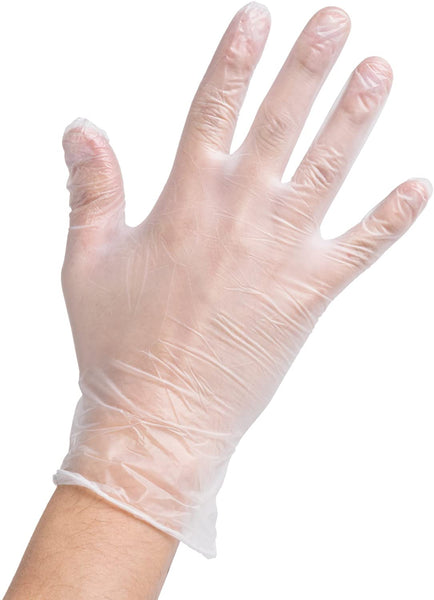 Only EST Vinyl Disposable Gloves - Powder Free - White