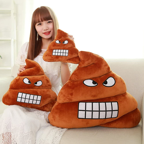 PooPoo Emoji Pillows - 4 Styles