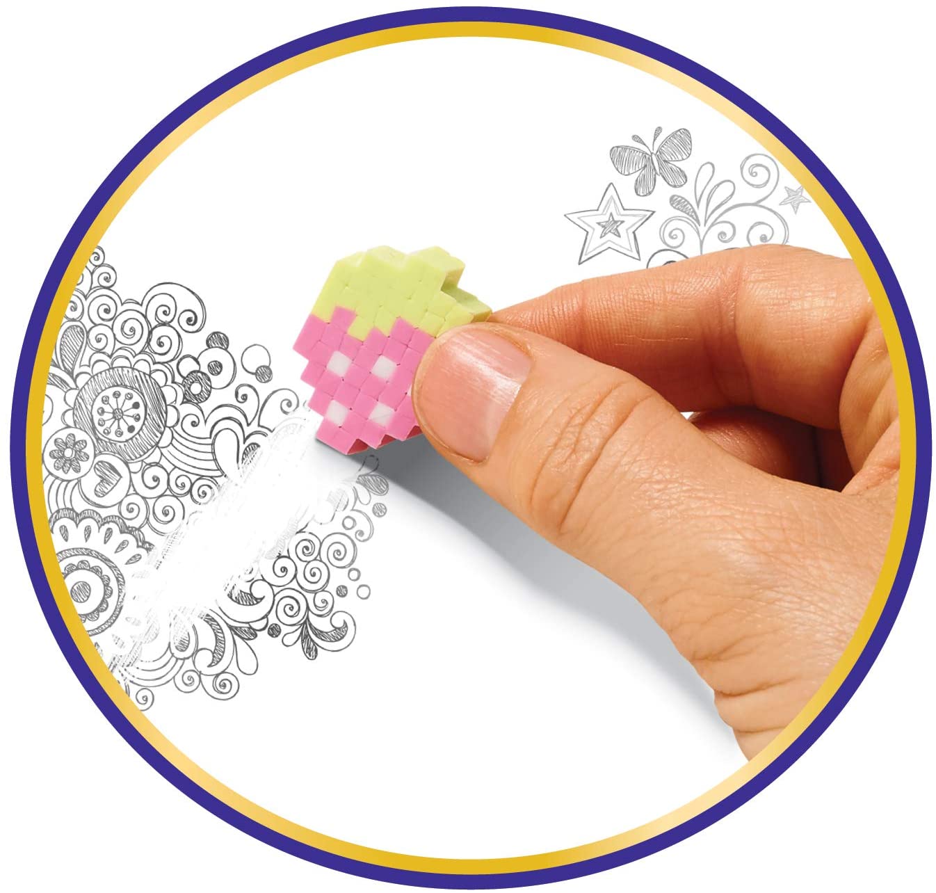 Pretty Pixels Eraser Maker - 2 Colours