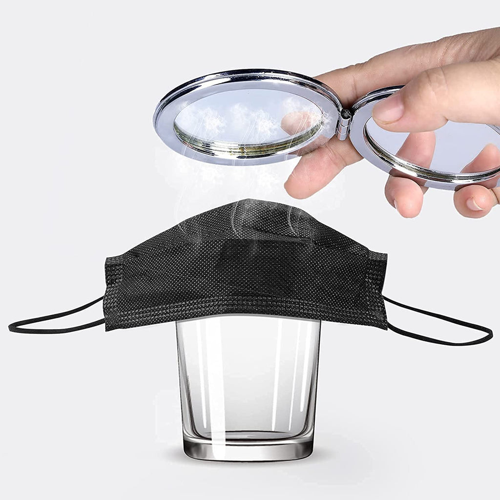 Black 3 Ply Disposable Medical Face Masks - 50Pcs/Box