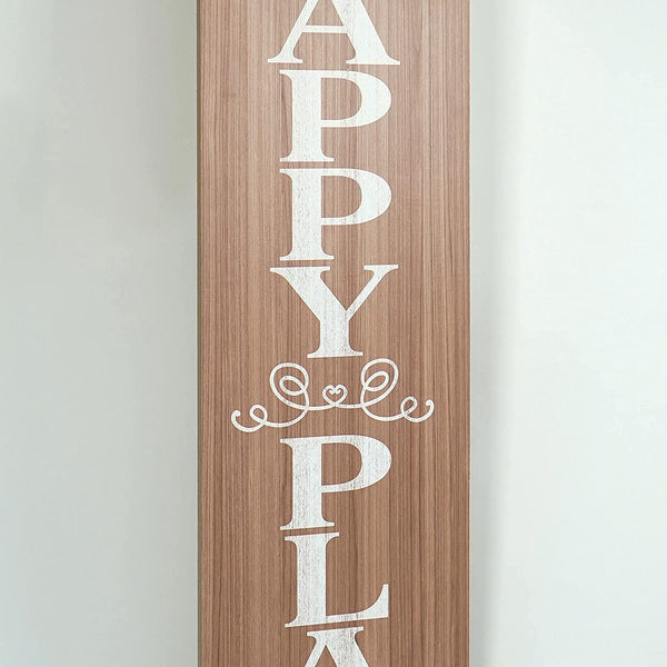 Porch Double-Sided Sign - Happy House/Nut House