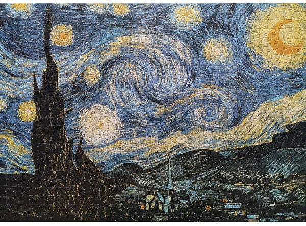 "THE STARRY NIGHT" - 1000 Pieces Jigsaw Puzzle