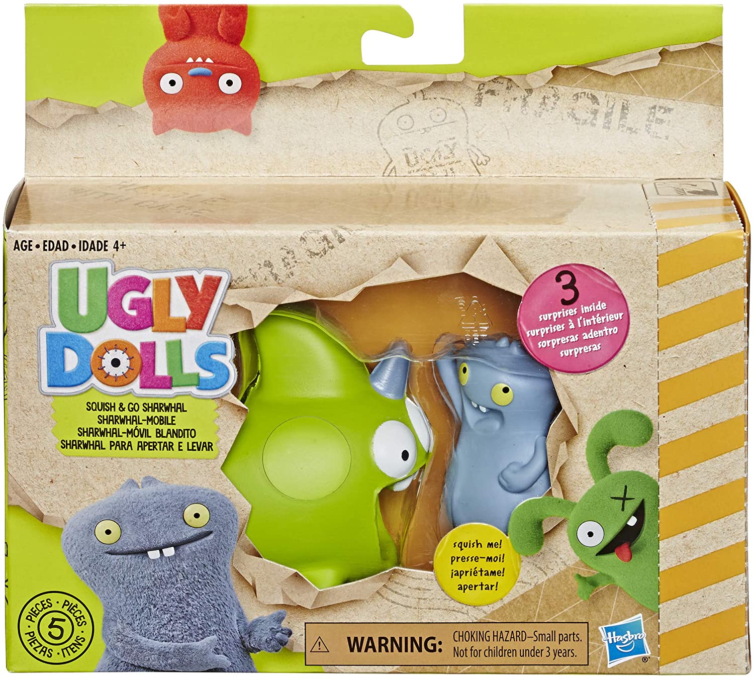 Ugly Dolls Squish - 2 Styles (Moxy & BABO)