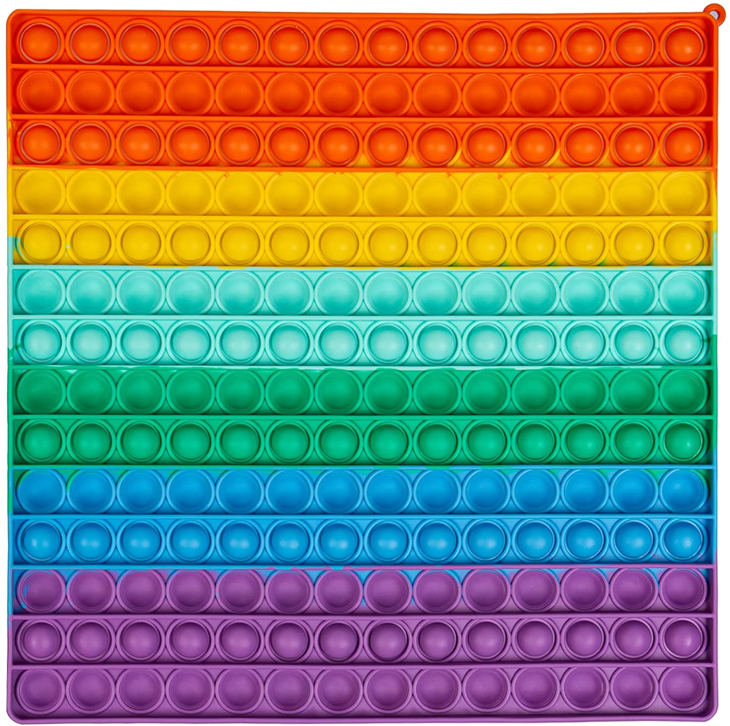 POPBUBBLE - SQUARE RAINBOW - Jumbo 15.75