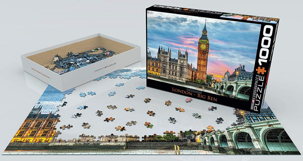 "BIG BEN TOWER" - 1000 Pieces Jigsaw Puzzle