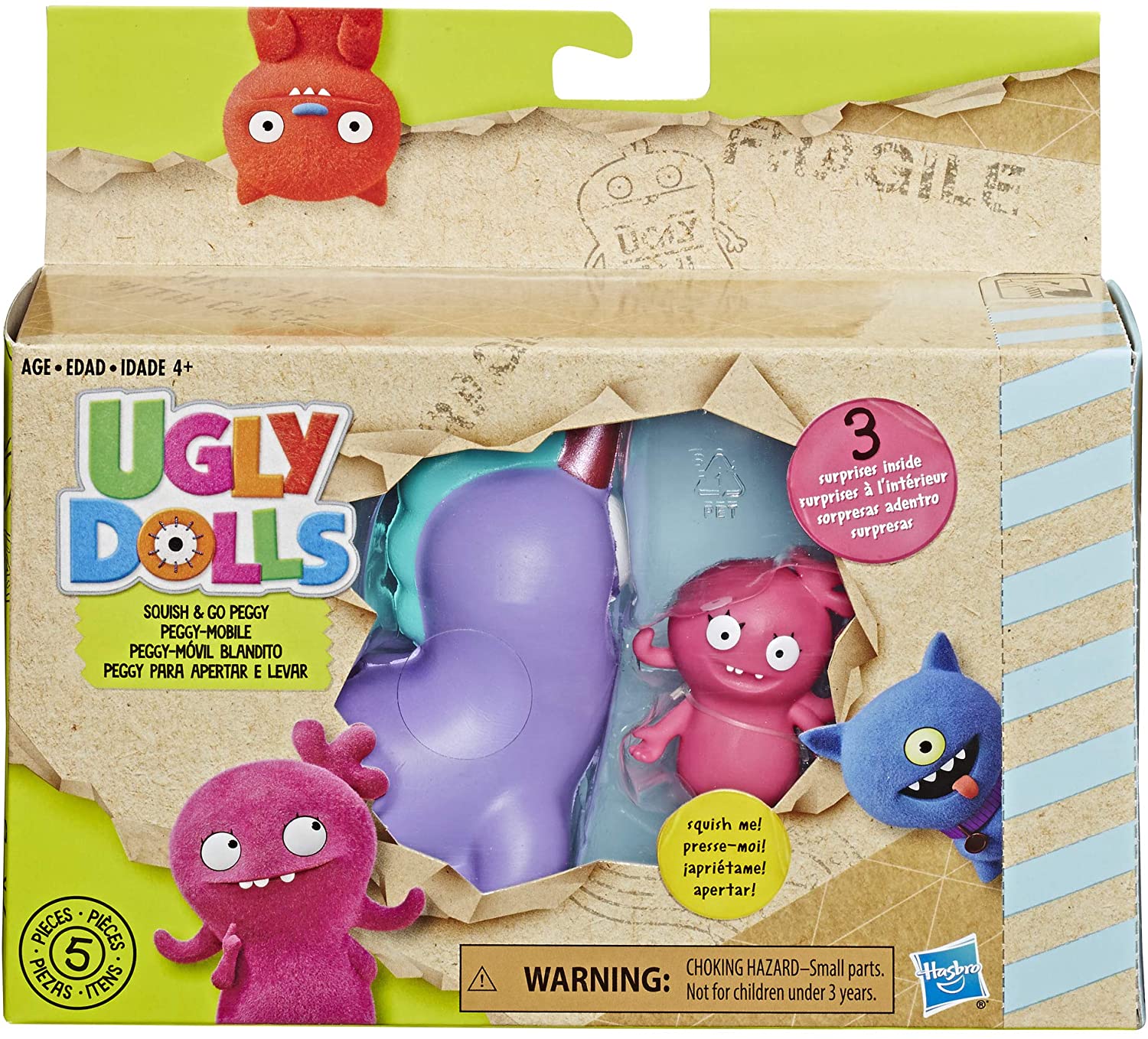 Ugly Dolls Squish - 2 Styles (Moxy & BABO)