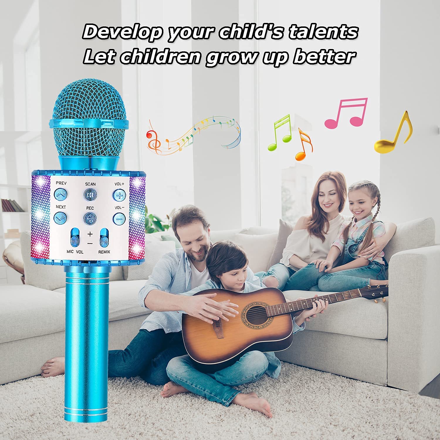 Wireless Handheld Karaoke Microphone