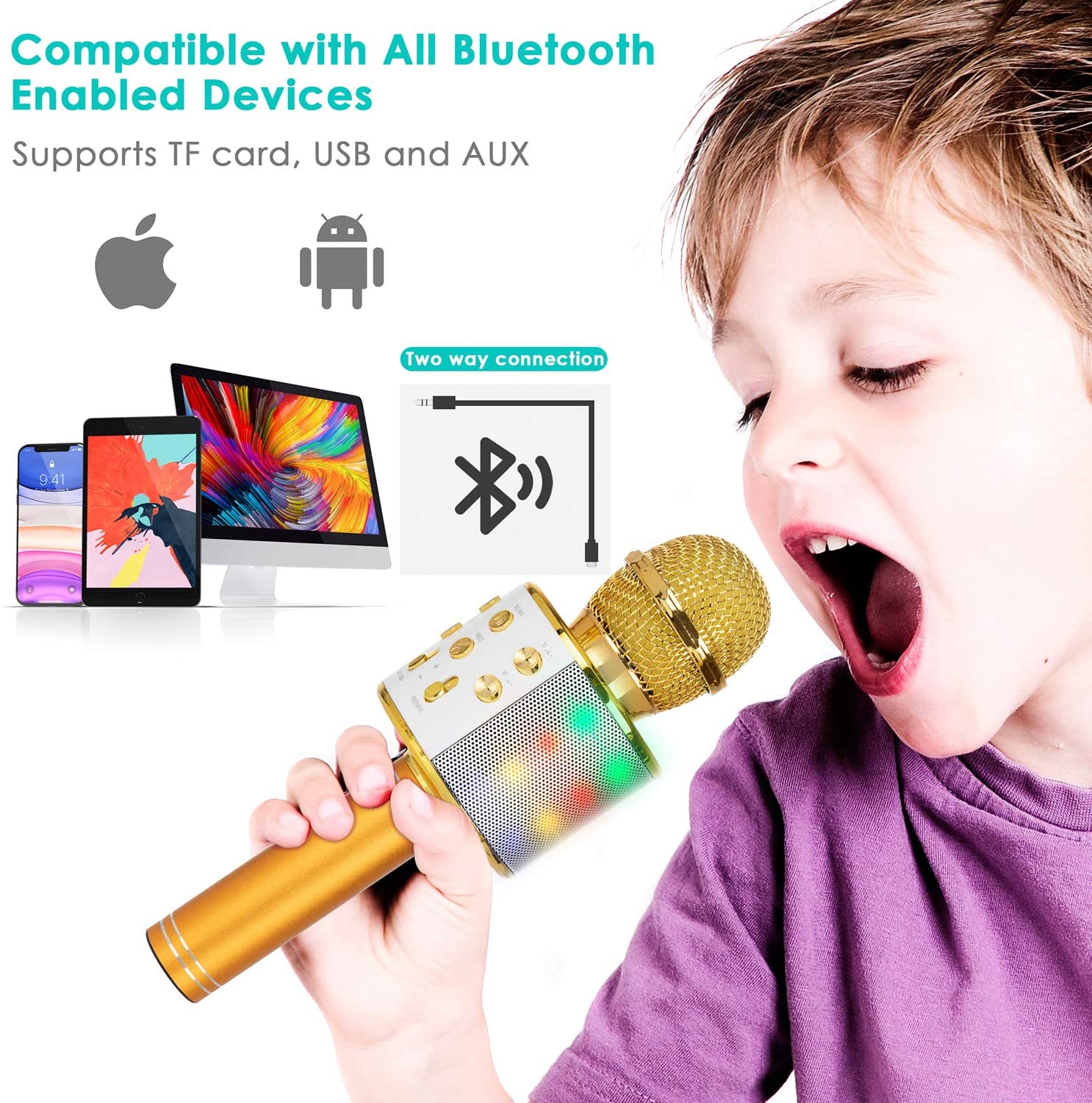 Wireless Handheld Karaoke Microphone