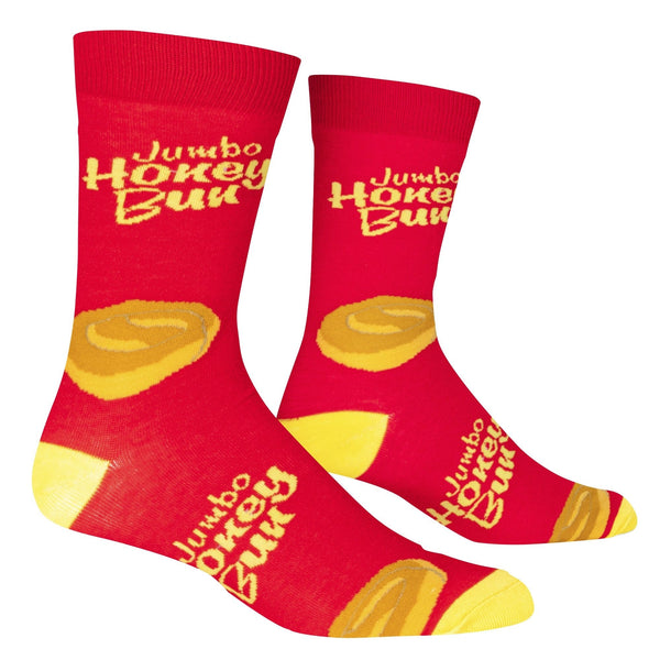 Crazy Socks - Honey Buns Men's Crew Folded