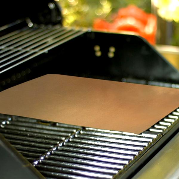 8upsell - 2 Pack: Copper-Infused Heat Conductive Grilling & Baking Mats