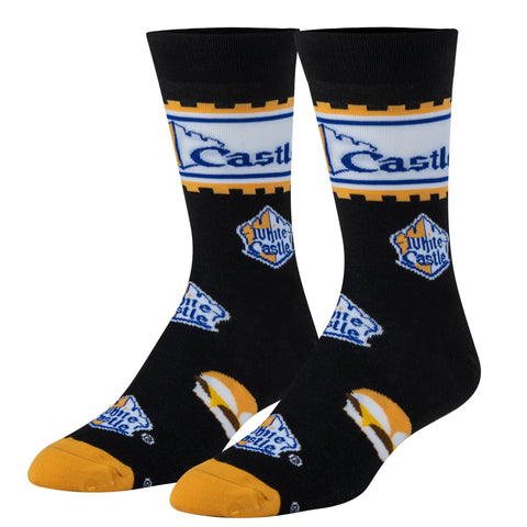 Crazy Socks - White Castle Mens