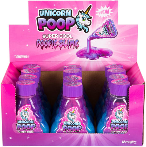 Unicorn Poop Slime - 3 Pack