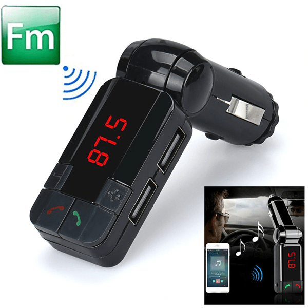 Bluetooth Car Charger & FM Transmitter