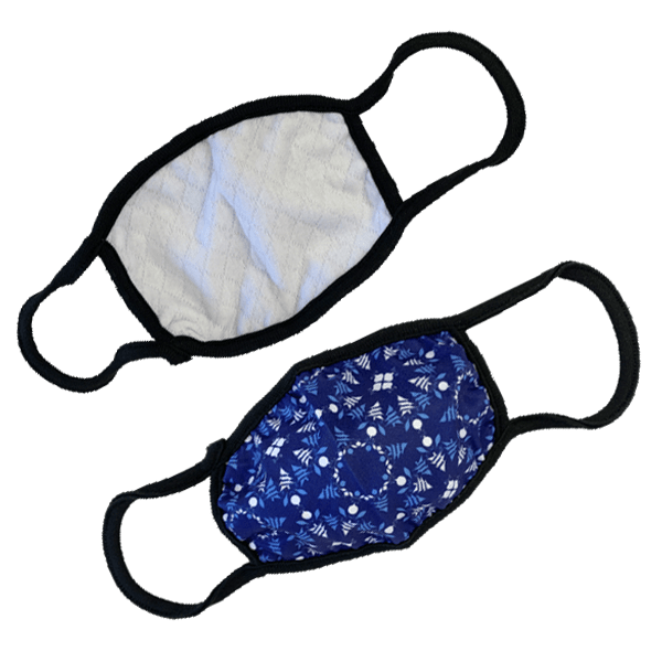 3 Pieces: Printed Cotton Face Mask - Assorted Styles
