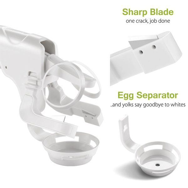 Easy Egg Cracker & Separator
