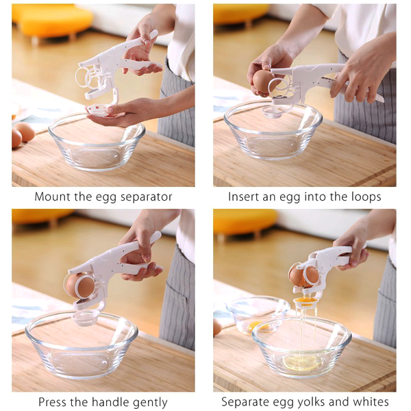Easy Egg Cracker & Separator