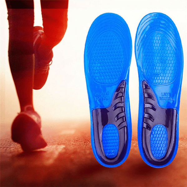 Massaging Gel Insoles with Dual Wave Technology