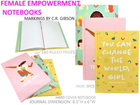 Female Empowerment Notebook - Markings By C.R. Gibson