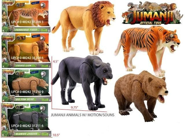 Jumanji Animals with Motion and Sound