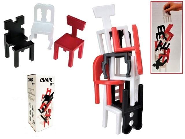 Chairs Stacking Puzzle Game