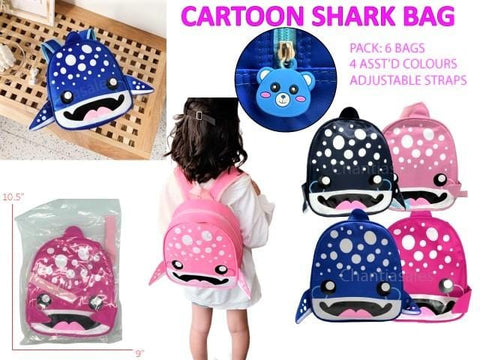 Kids Backpack - Shark Available in 4 colors