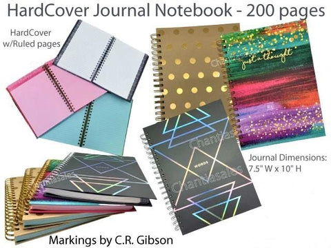 Markings by C.R. Gibson -  Hardcover Journal Notebook 200 pages