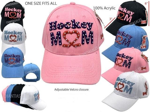 Hockey Mom - Heart Sticks 4 Assorted Colours