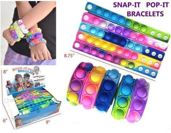Snap It - Pop It Bracelets