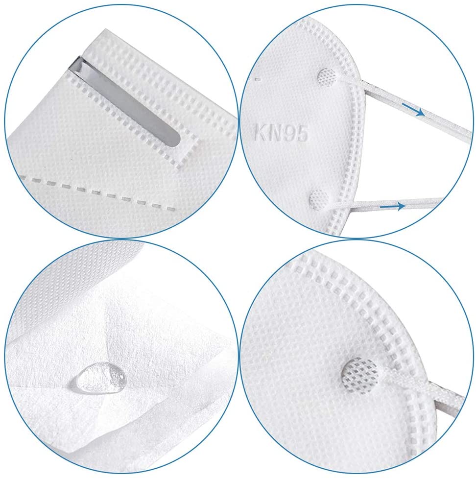 10 Pieces KN95 Protective Face Mask