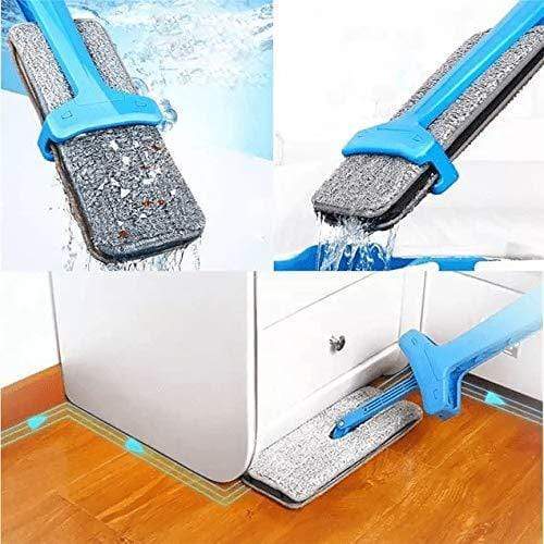 360 Degree Double Sided Microfiber Mop with Stainless Steel Handle