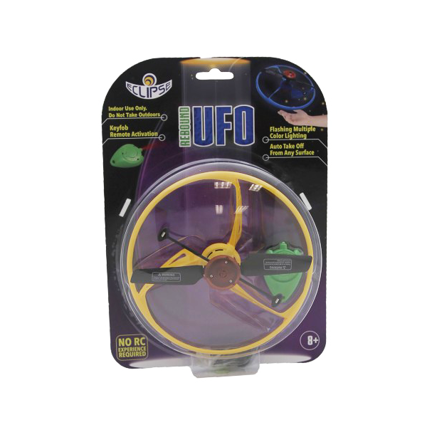 Infrared Light-Up Rebound Hovering UFO Toy