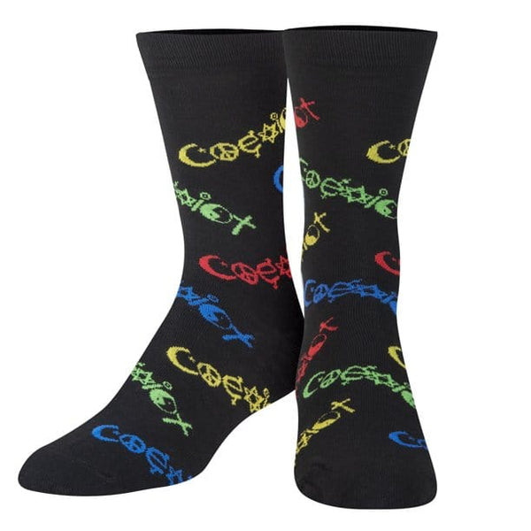 One Sized Coexist Women's Crazy Socks