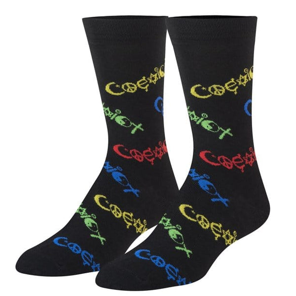 One Sized Coexist Women's Crazy Socks