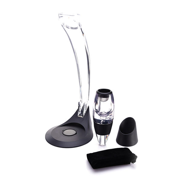 Luxe Wine Decanter & Aerator Gift Set