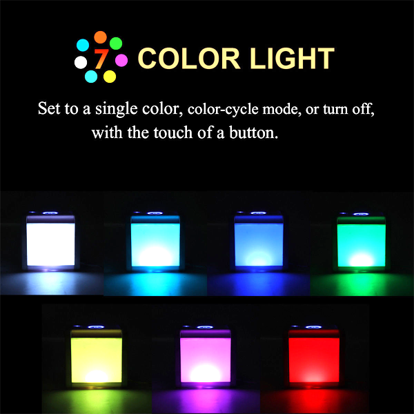 Portable Color Changing Personal Space Cooler, Humidifier & Purifier