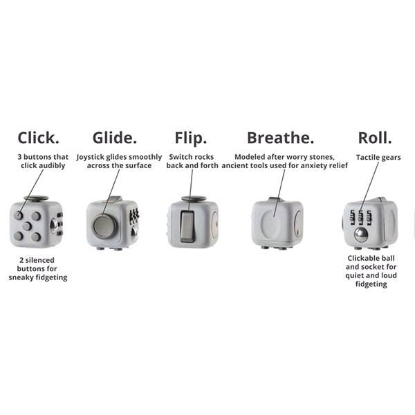 All Deals - Anti-Stress Cube - 4 Color Options Available!