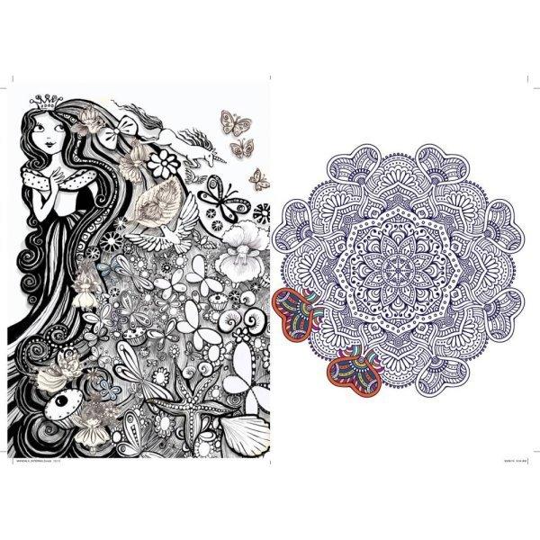 All Deals - Art Therapy Colouring Book Mandalas & More