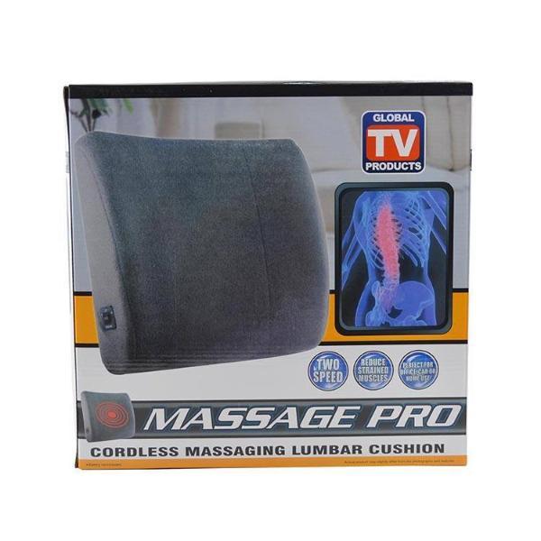 All Deals - Massage Pro Cordless Massaging Lumbar Cushion