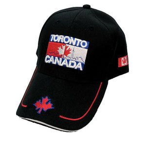 Apparel - Canada Limited Edition Toronto Skyline Stitched & Embroidered Baseball Cap