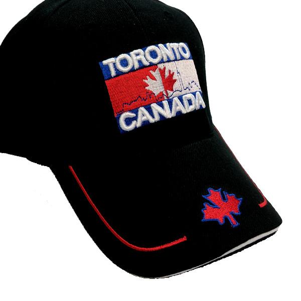 Apparel - Canada Limited Edition Toronto Skyline Stitched & Embroidered Baseball Cap