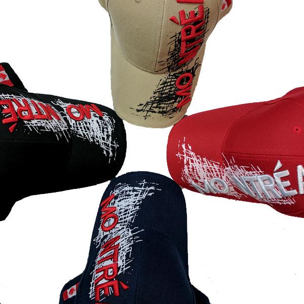 Apparel - Canada Limited Edition X-Treme Montreal Scribble Logo Stitched & Embroidered Baseball Cap - 4 Colours Available!
