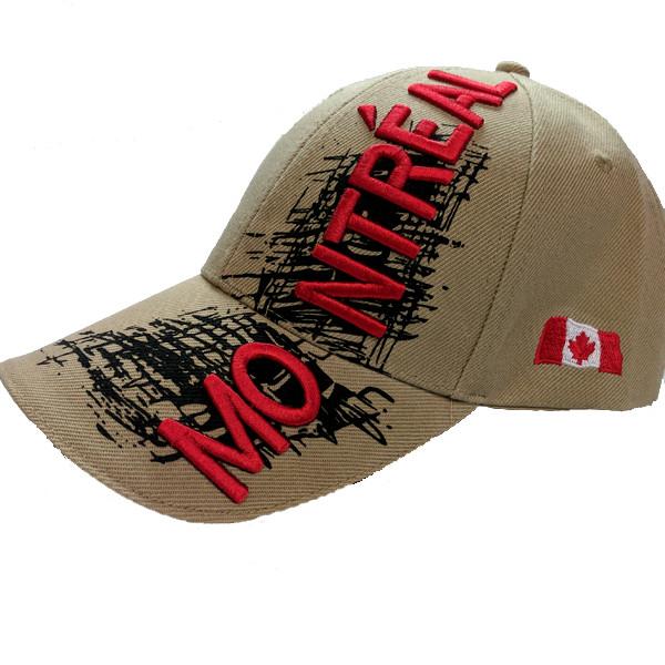 Apparel - Canada Limited Edition X-Treme Montreal Scribble Logo Stitched & Embroidered Baseball Cap - 4 Colours Available!