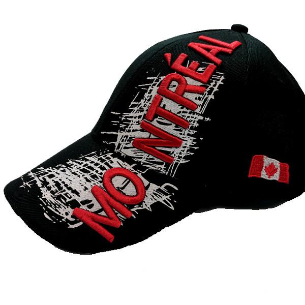 Apparel - Canada Limited Edition X-Treme Montreal Scribble Logo Stitched & Embroidered Baseball Cap - 4 Colours Available!