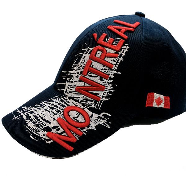 Apparel - Canada Limited Edition X-Treme Montreal Scribble Logo Stitched & Embroidered Baseball Cap - 4 Colours Available!