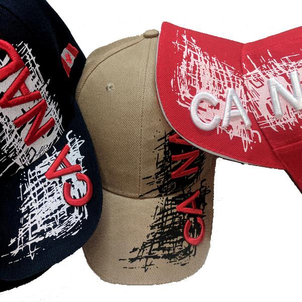 Apparel - Canada Limited Edition X-Treme Scribble Logo Stitched & Embroidered Baseball Cap - 4 Colours Available!