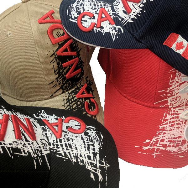 Apparel - Canada Limited Edition X-Treme Scribble Logo Stitched & Embroidered Baseball Cap - 4 Colours Available!