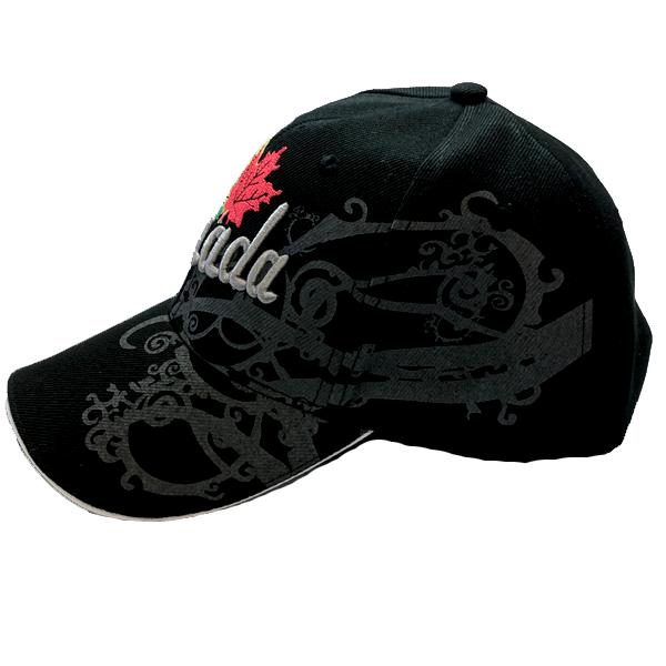 Apparel - Limited Edition Canadian Dream Tri-Colour Maple Leaf Stitched & Embroidered Baseball Cap - 4 Colours Available!