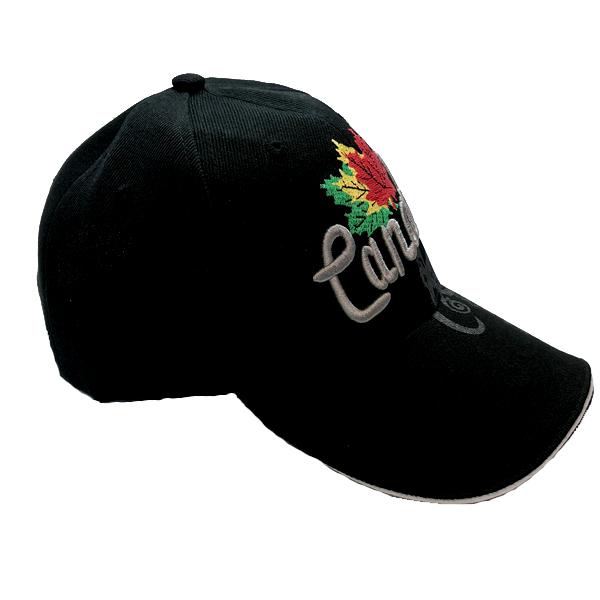 Apparel - Limited Edition Canadian Dream Tri-Colour Maple Leaf Stitched & Embroidered Baseball Cap - 4 Colours Available!