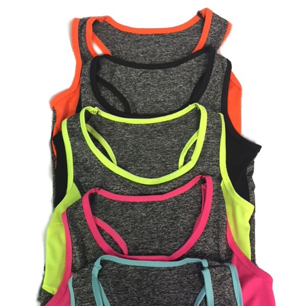 Apparel - Women's Activewear Racerback Tank Top - Assorted Colors